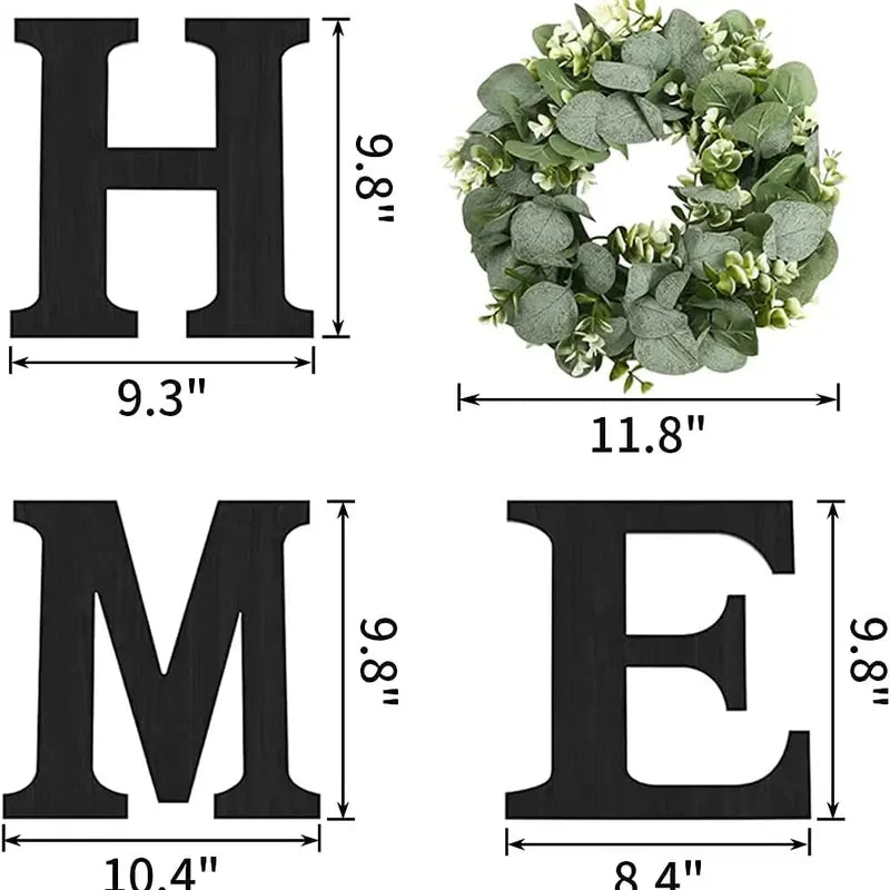 Rustic Wooden Home Wall Sign