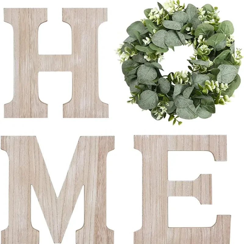 Rustic Wooden Home Wall Sign